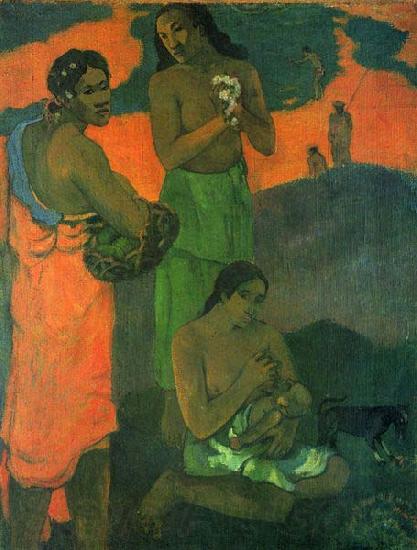 Paul Gauguin Maternity Norge oil painting art